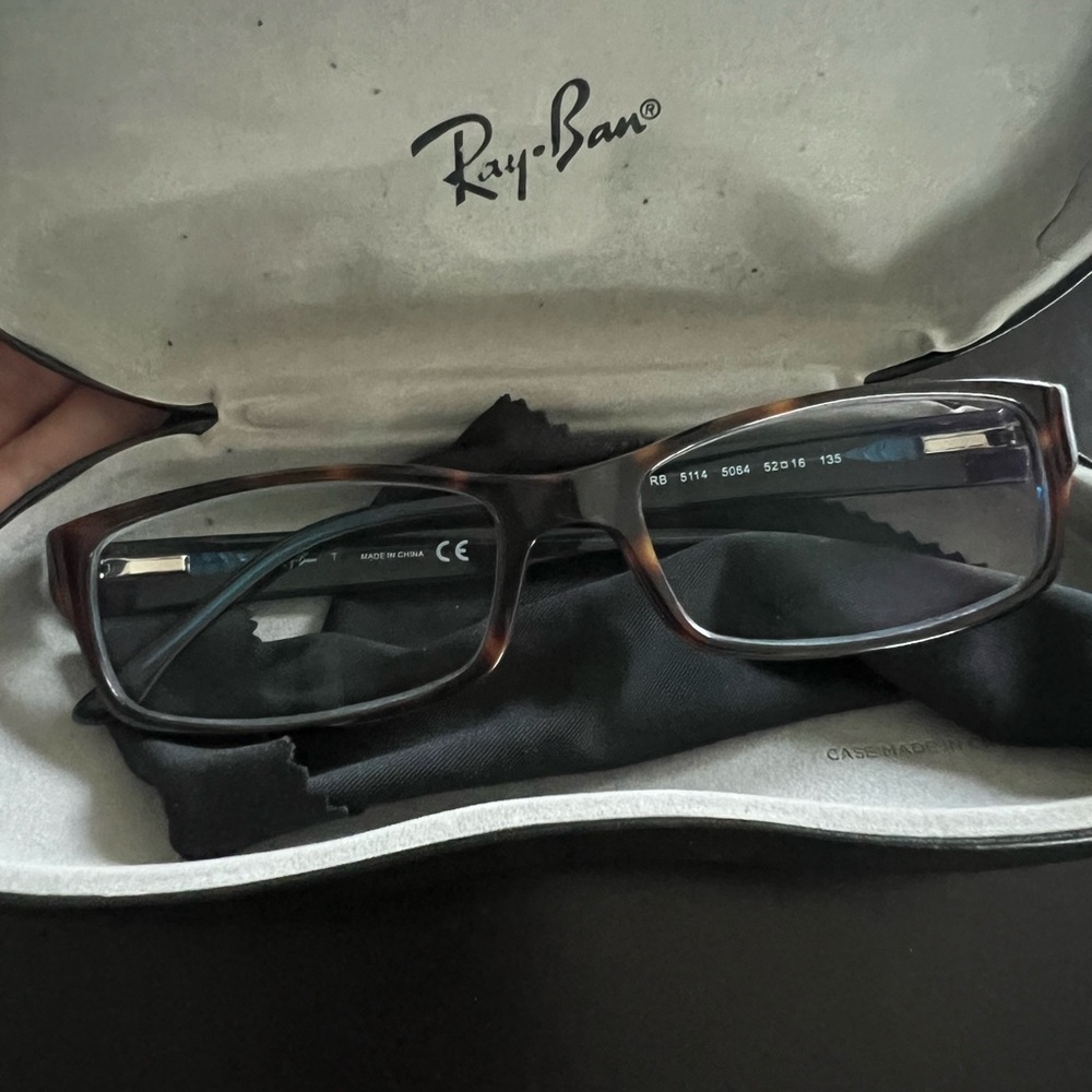 Ray-Ban Brown Frame Glasses
